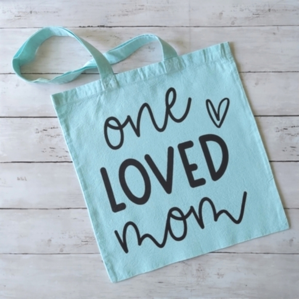 Mom 💕 Tote - Glacial